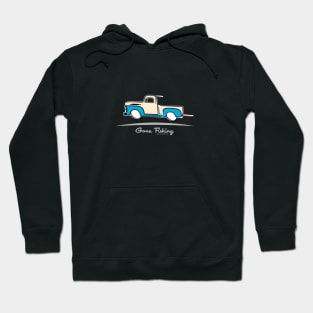 1952 Ford F 150 Gone Fishing Hoodie